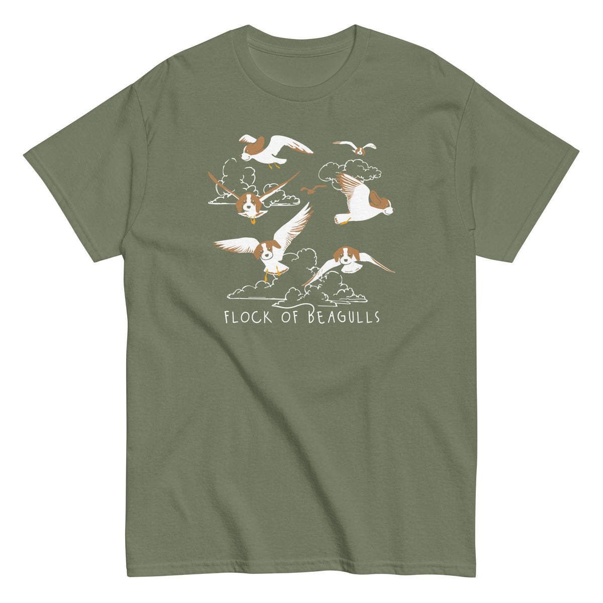 Flock Of Beagulls Men's Classic Tee product image 5