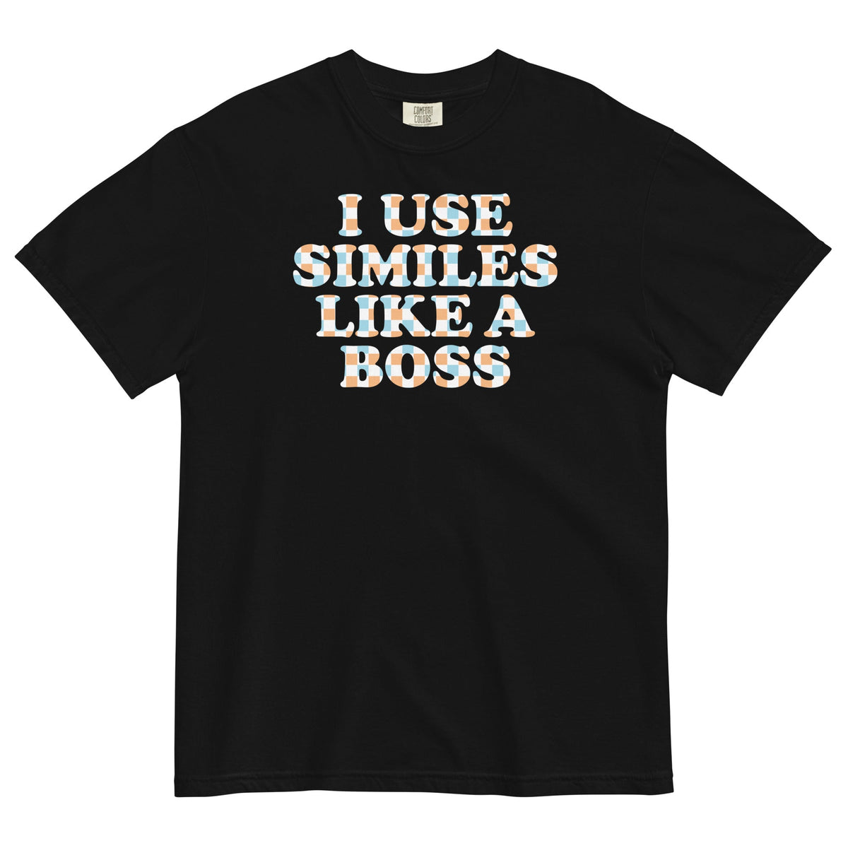 I Use Similes Like A Boss Men's Relaxed Fit Tee product image 2