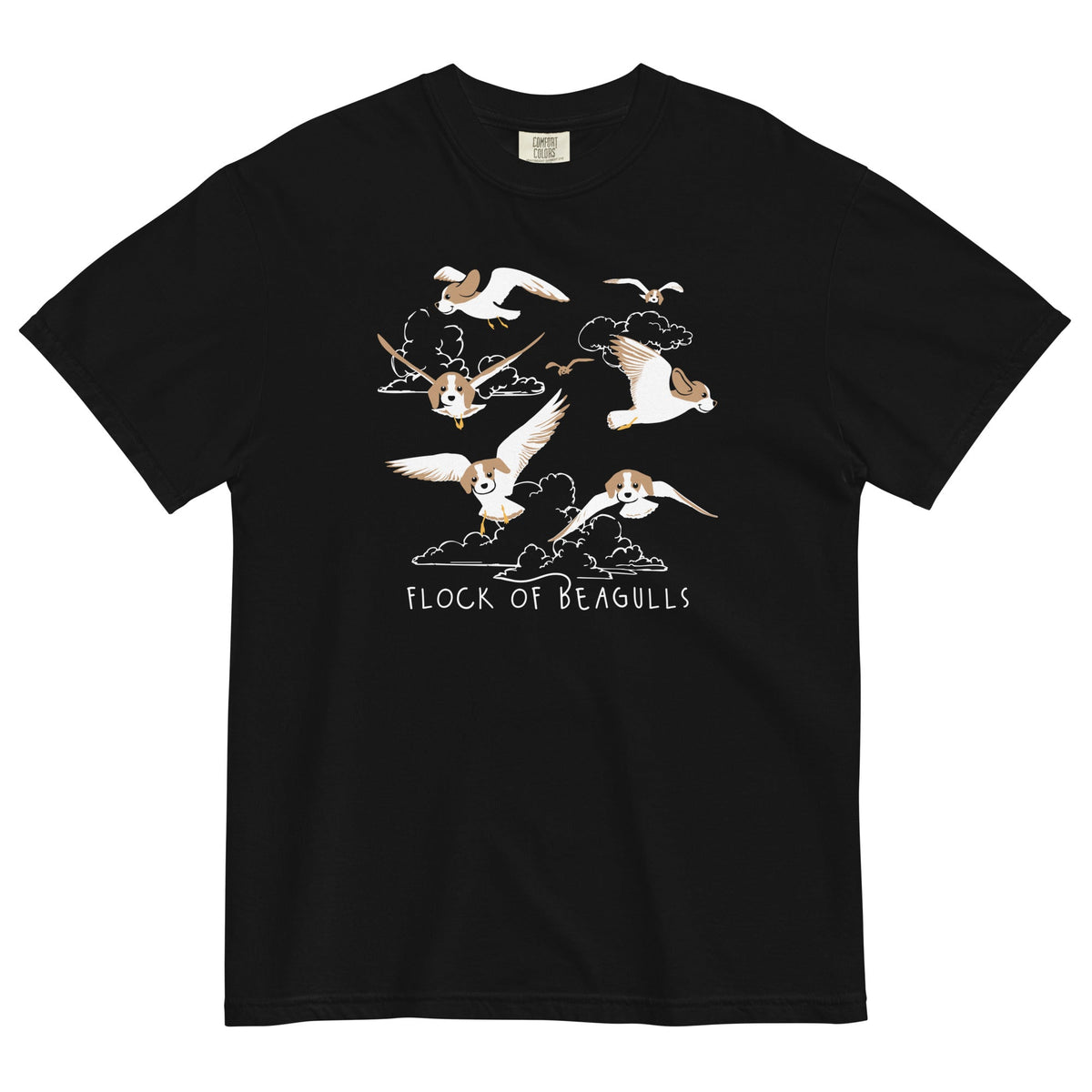 Flock Of Beagulls Men's Relaxed Fit Tee product image 2