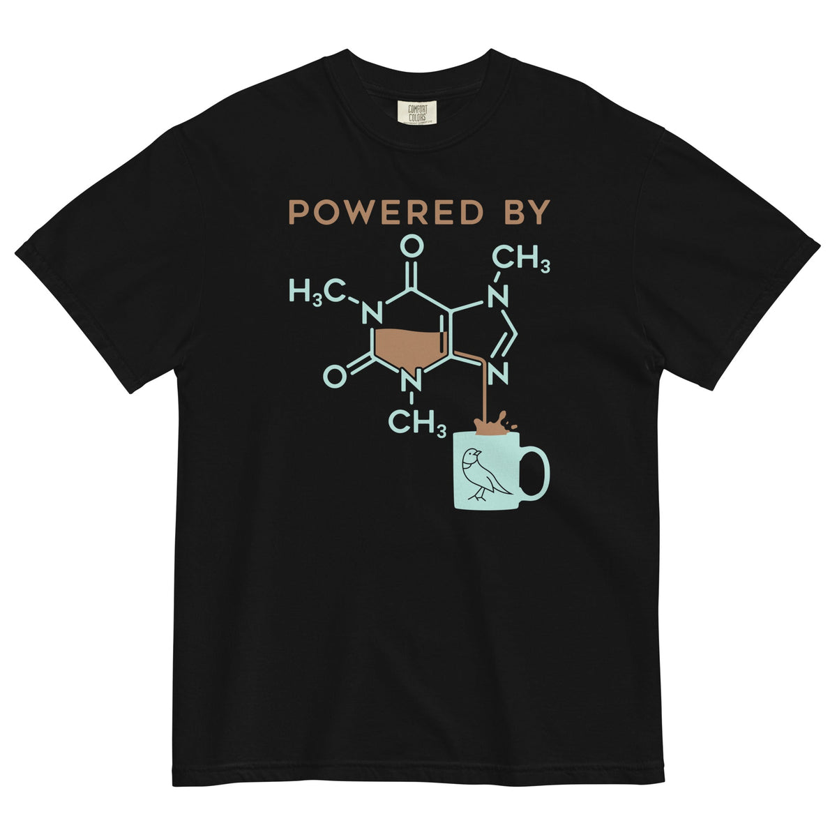 Powered By Caffeine Men's Relaxed Fit Tee product image 2