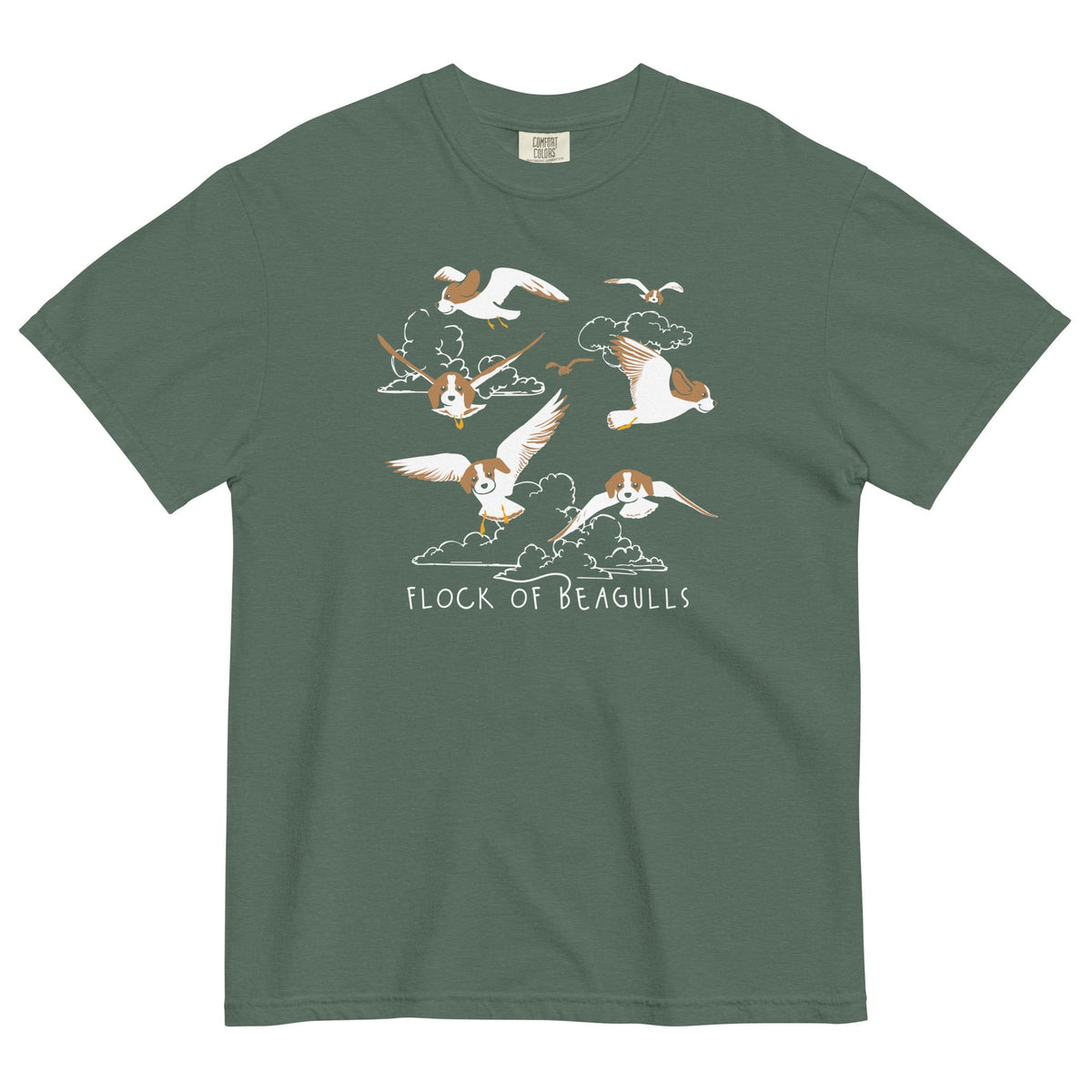 Flock Of Beagulls Men's Relaxed Fit Tee product image 5