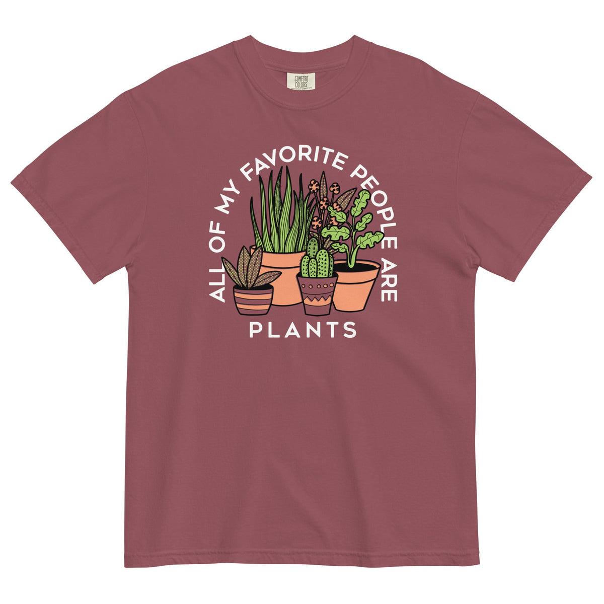 All Of My Favorite People Are Plants Men's Relaxed Fit Tee product image 4