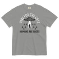 Here For The Cats, Humans Are Gross Men's Relaxed Fit Tee product image 1