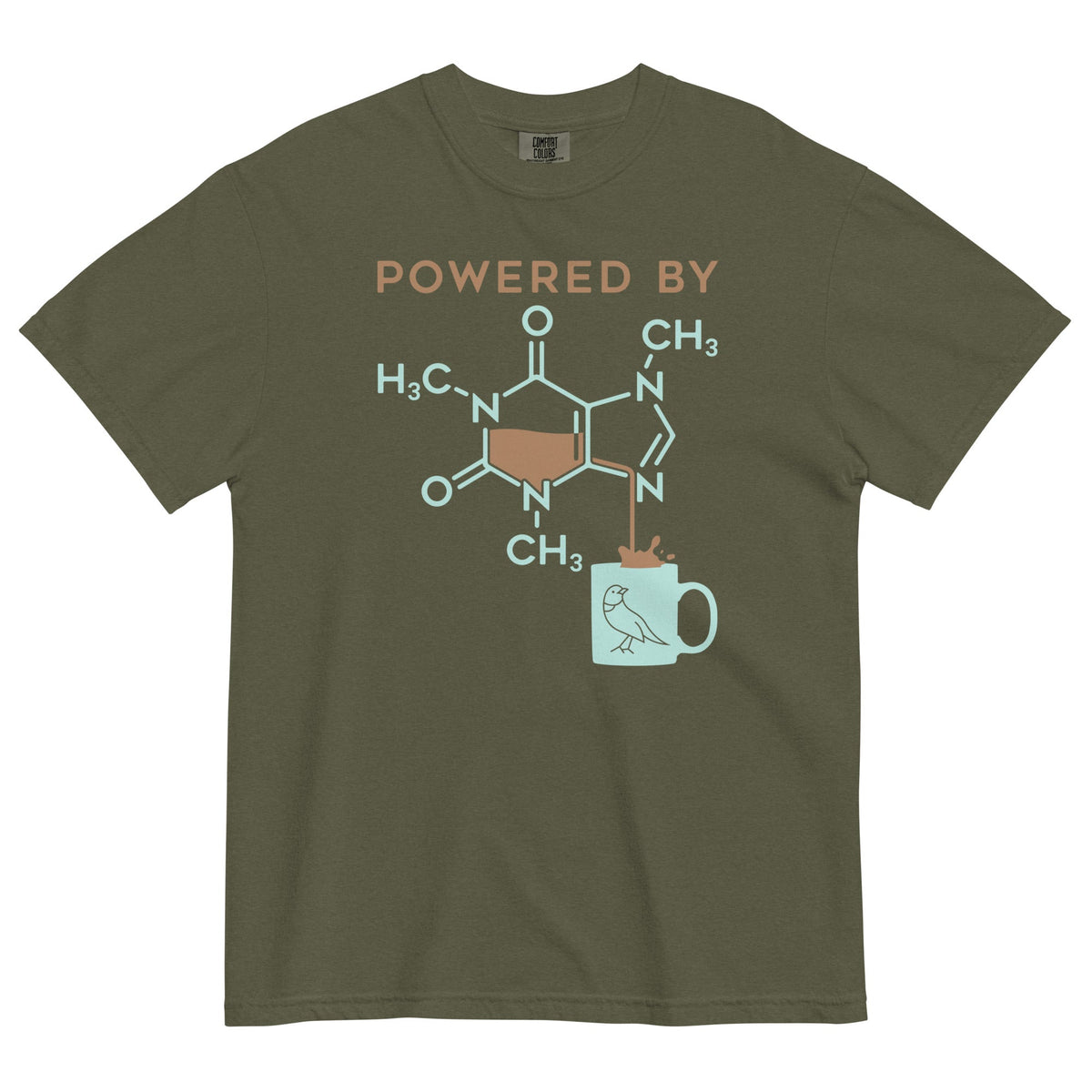 Powered By Caffeine Men's Relaxed Fit Tee product image 3