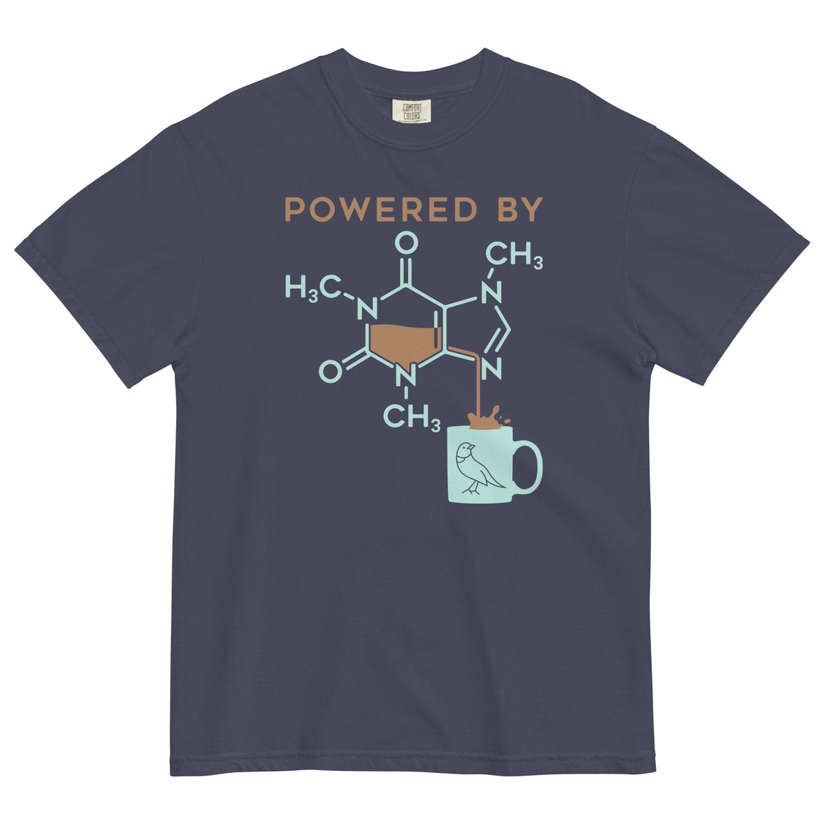Powered By Caffeine Men's Relaxed Fit Tee product image 1