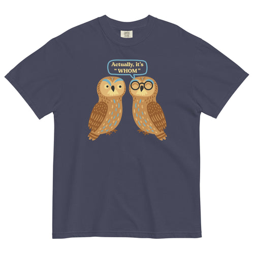 Actually, It's Whom Men's Relaxed Fit Tee product image 1