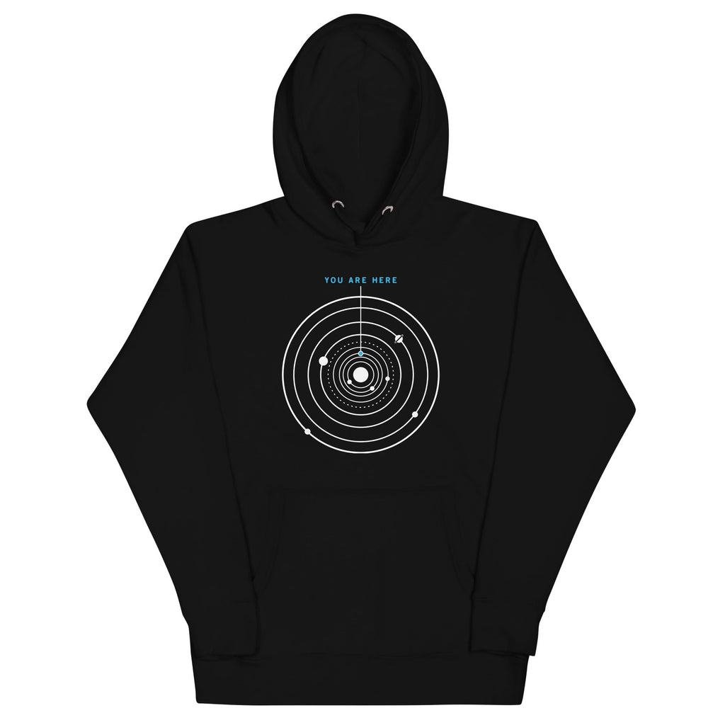 You Are Here Unisex Hoodie product image 1