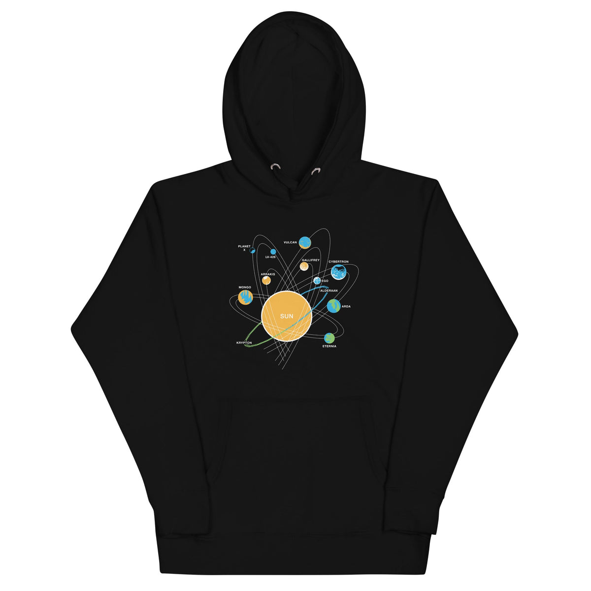 Solar System Unisex Hoodie product image 1