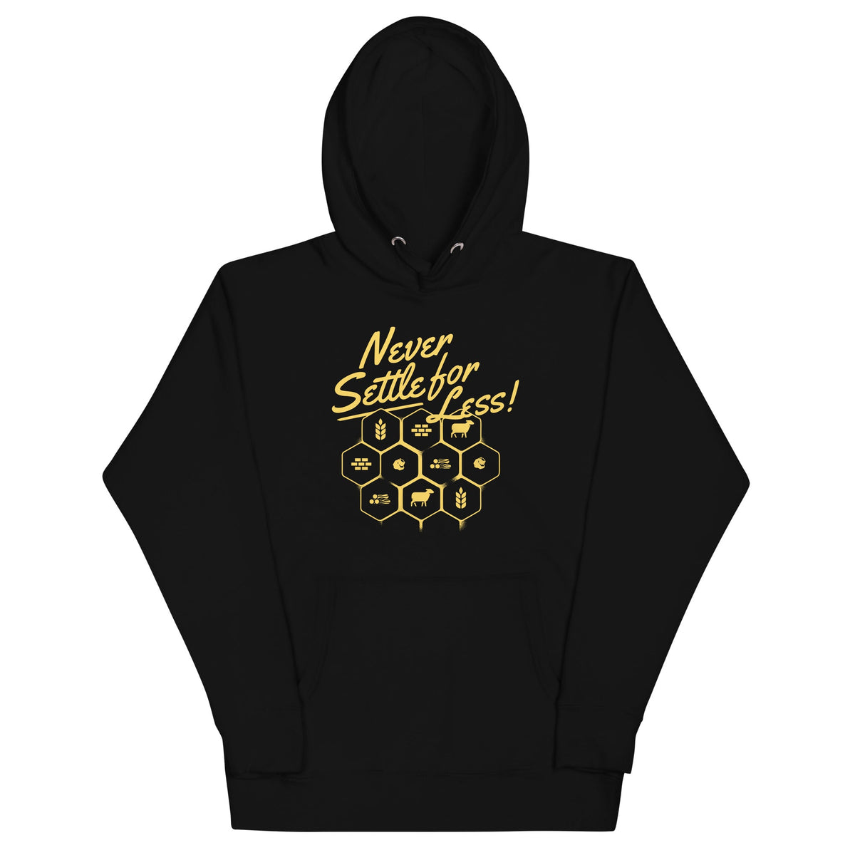 Never Settle For Less Unisex Hoodie product image 2