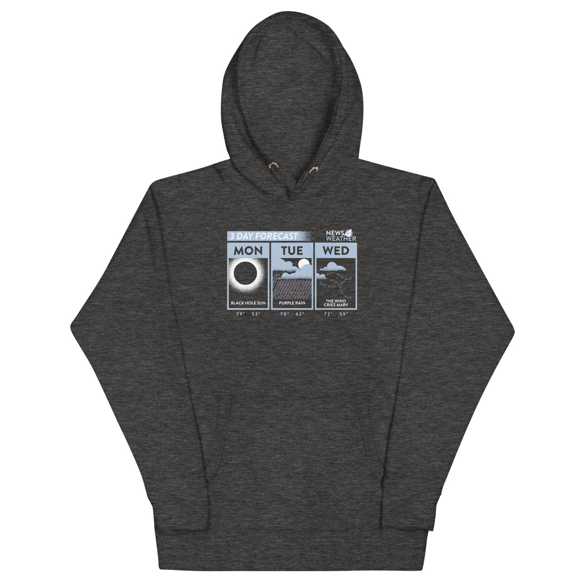 3 Day Forecast Unisex Hoodie product image 3