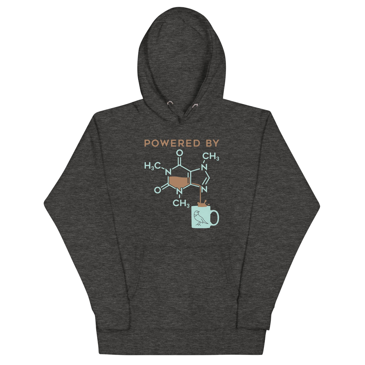 Powered By Caffeine Unisex Hoodie product image 1