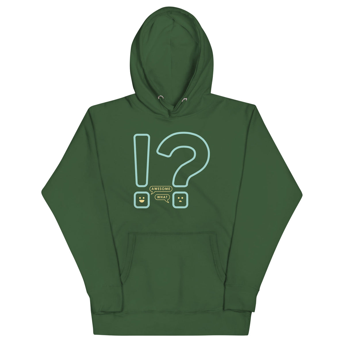 Awesome! What? Unisex Hoodie product image 5