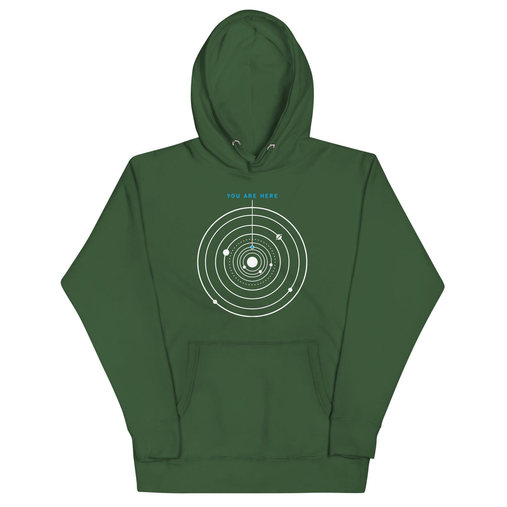 You Are Here Unisex Hoodie product image 3