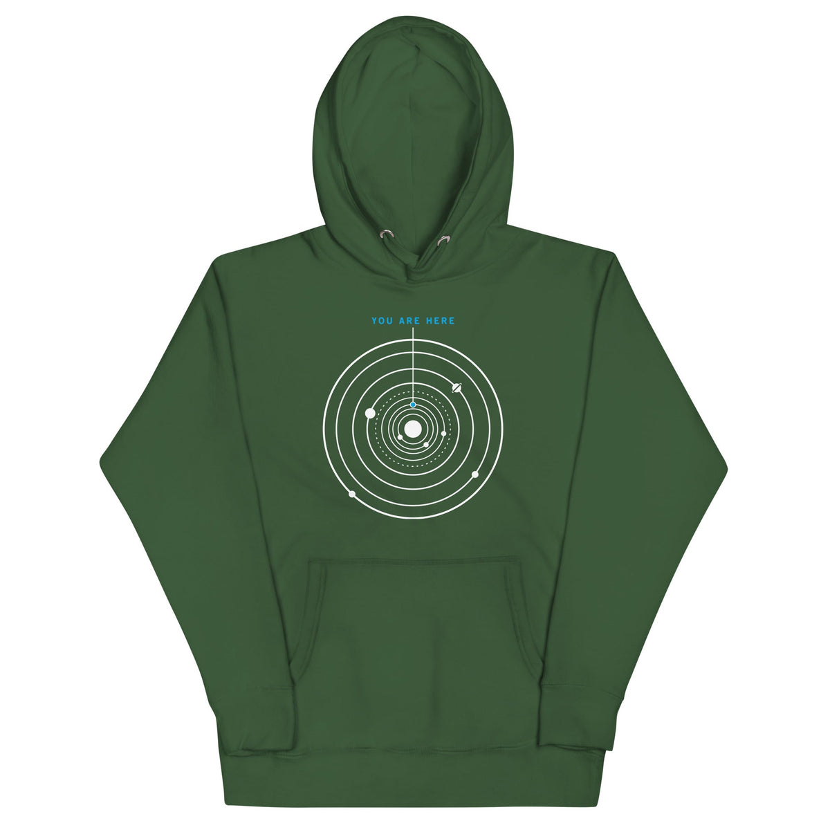 You Are Here Unisex Hoodie product image 3