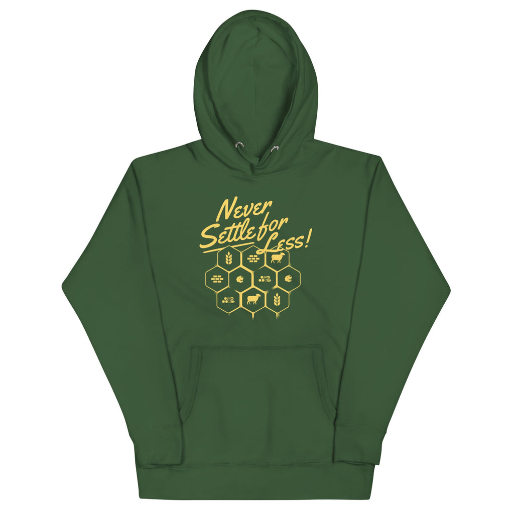Never Settle For Less Unisex Hoodie product image 5