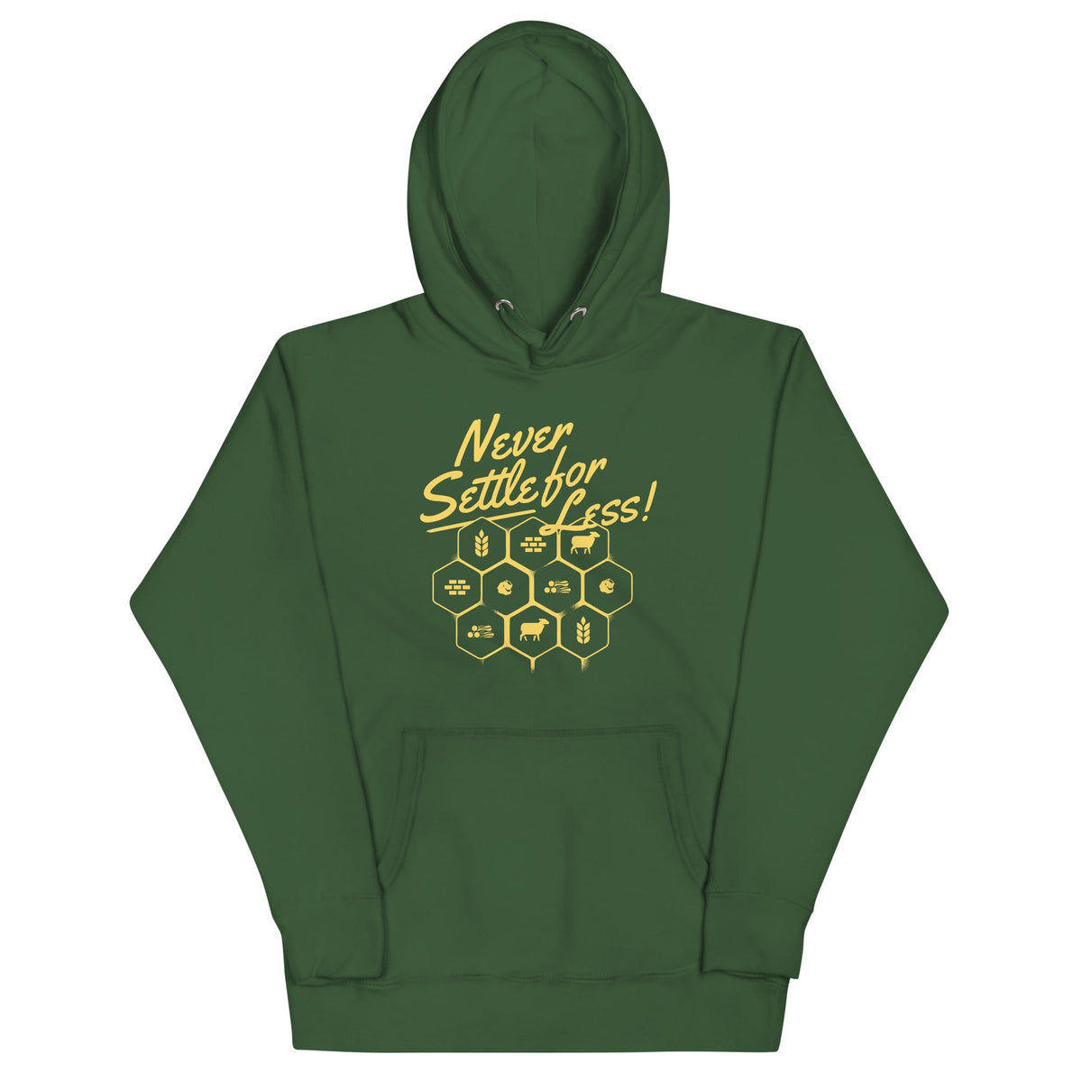 Never Settle For Less Unisex Hoodie product image 5