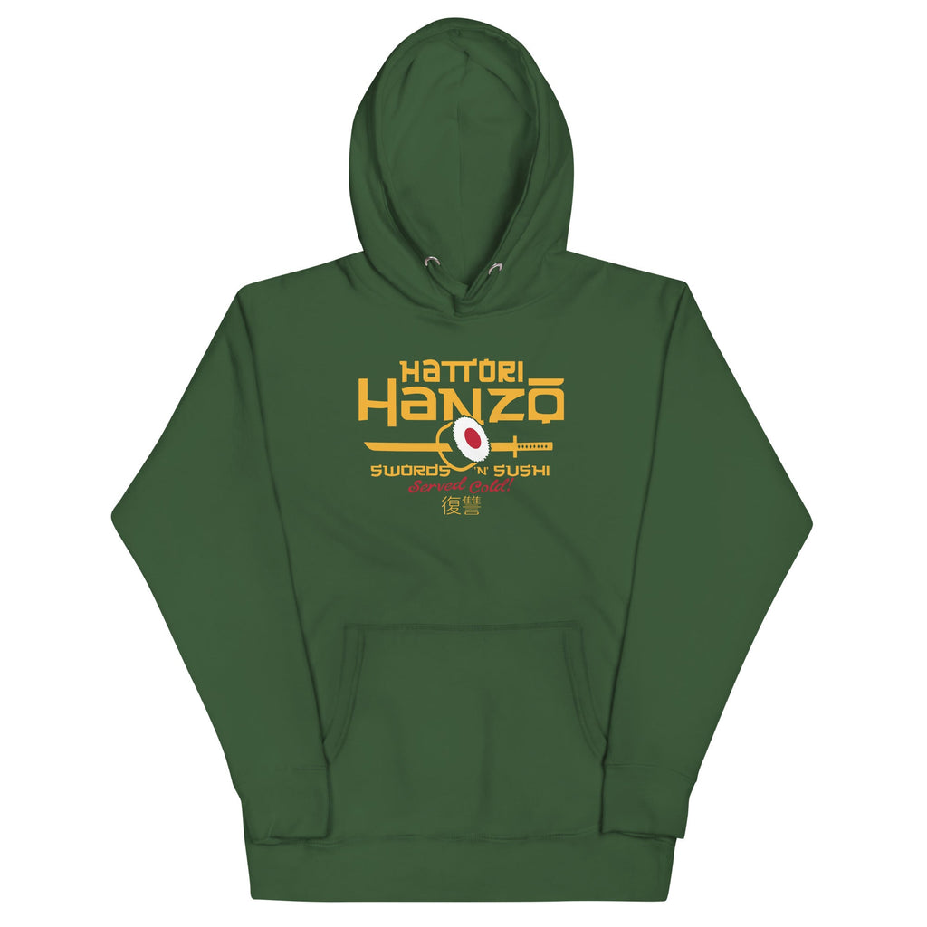 Hattori Hanzo Swords 'n' Sushi Unisex Hoodie product image 4