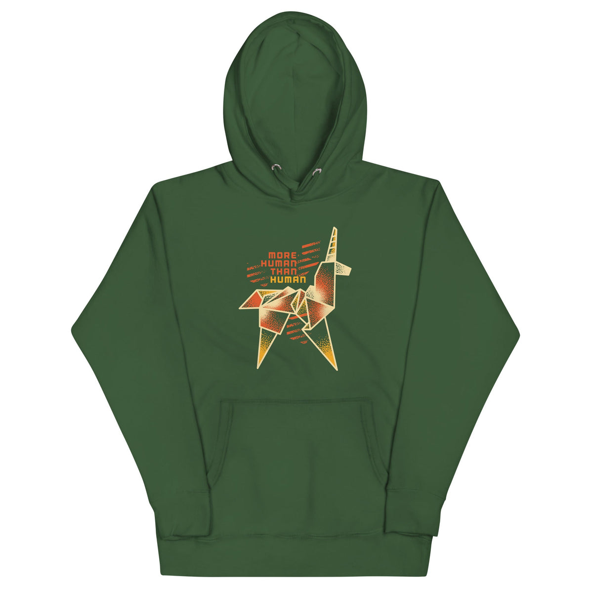 More Human Than Unisex Hoodie product image 4