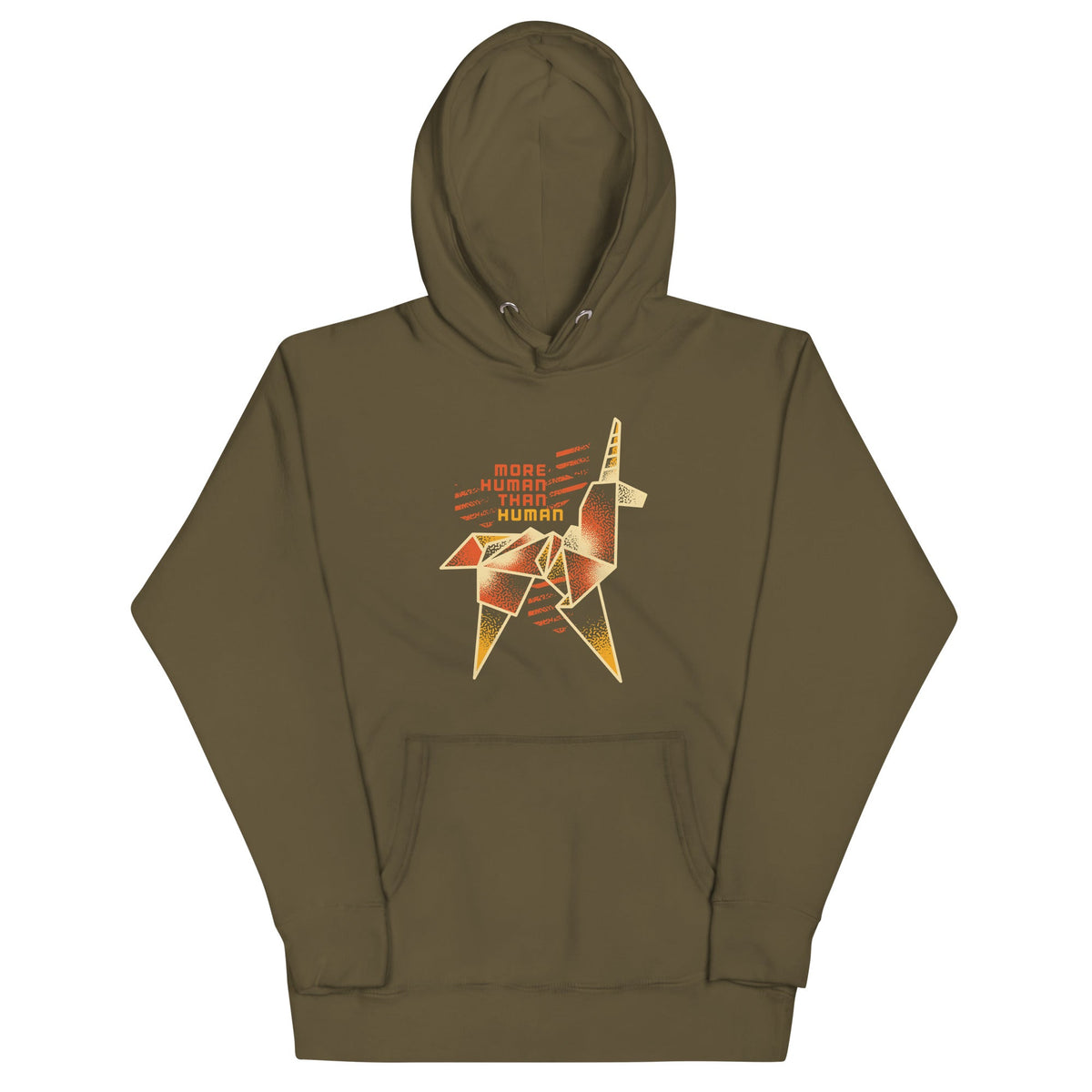 More Human Than Unisex Hoodie product image 5