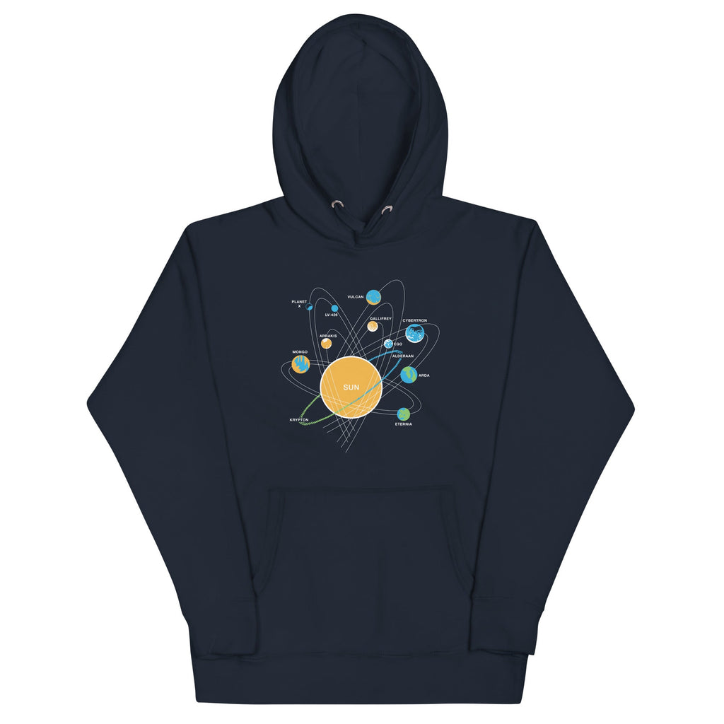 Solar System Unisex Hoodie product image 2
