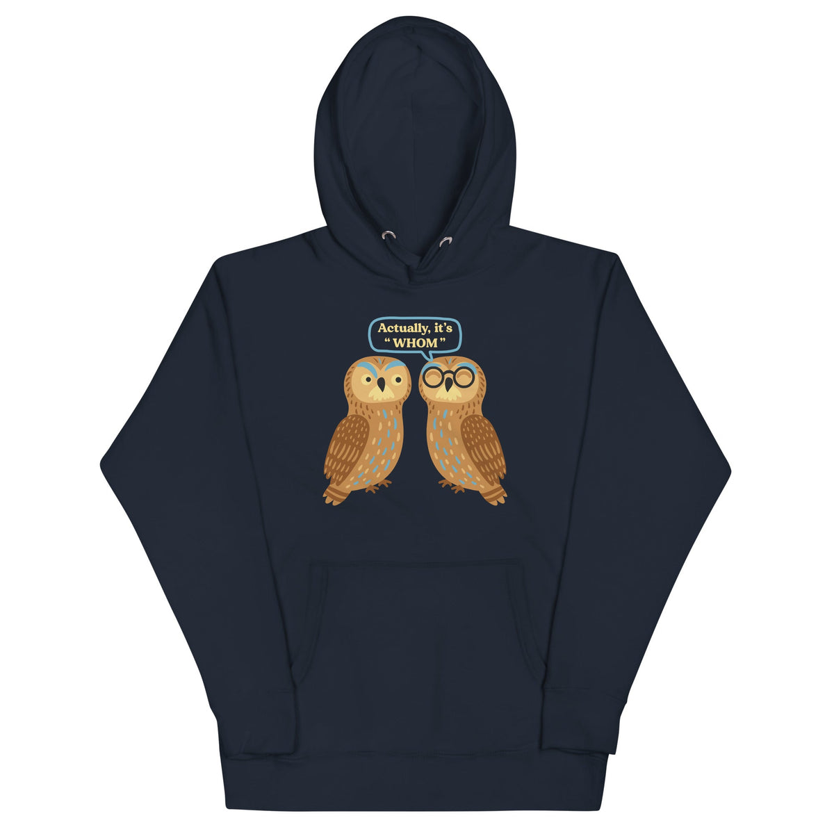 Actually, It's Whom Unisex Hoodie product image 1