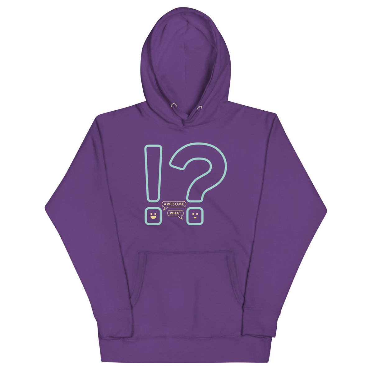 Awesome! What? Unisex Hoodie product image 4