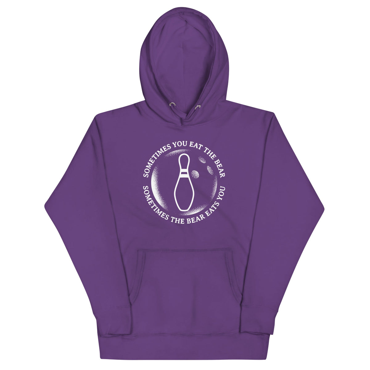 Sometimes You Eat The Bear Unisex Hoodie product image 4