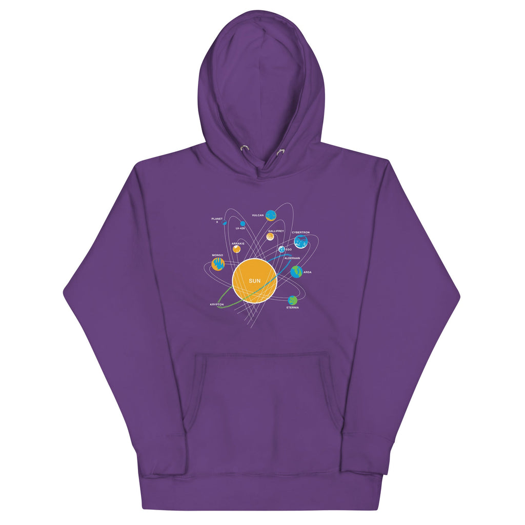Solar System Unisex Hoodie product image 3