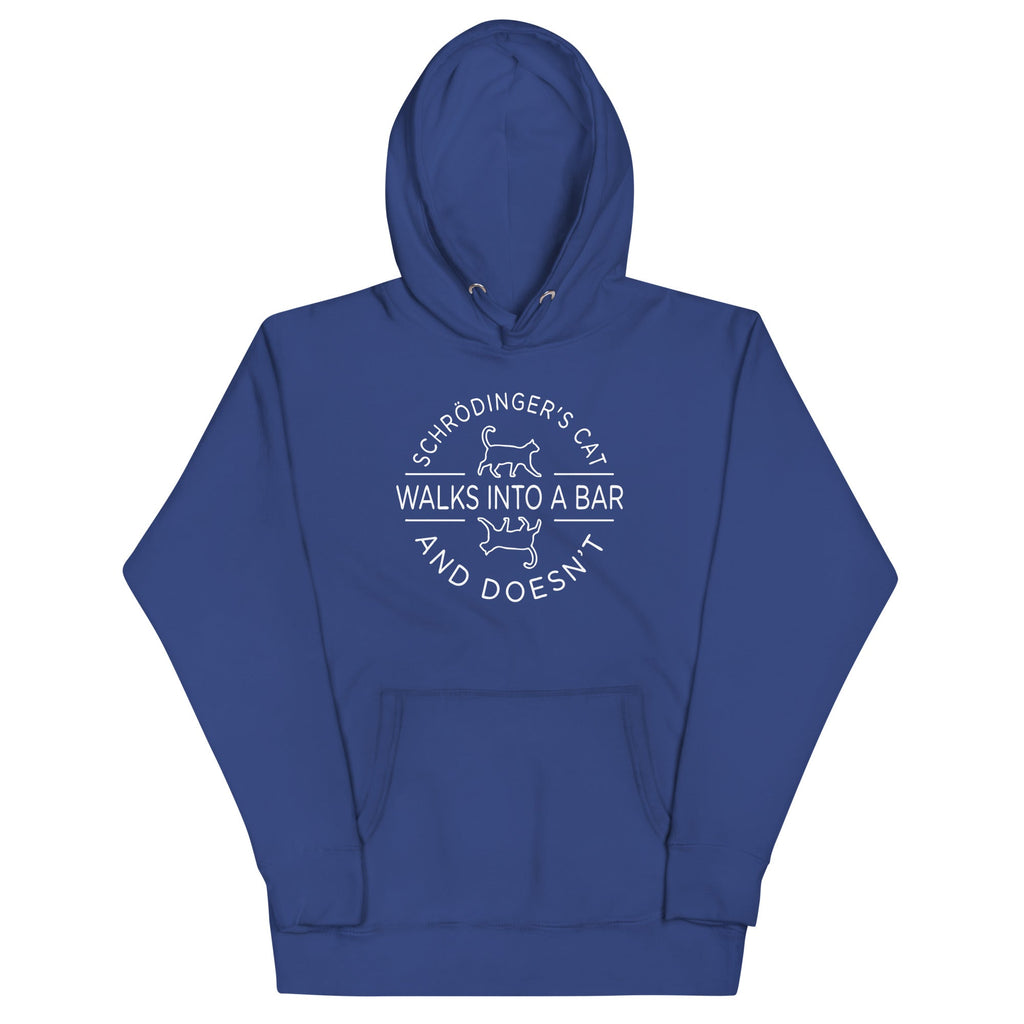 Schrodinger's Cat Walks Into A Bar Unisex Hoodie product image 1