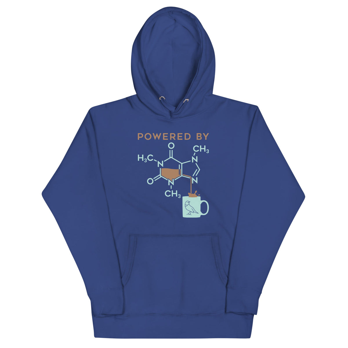 Powered By Caffeine Unisex Hoodie product image 4