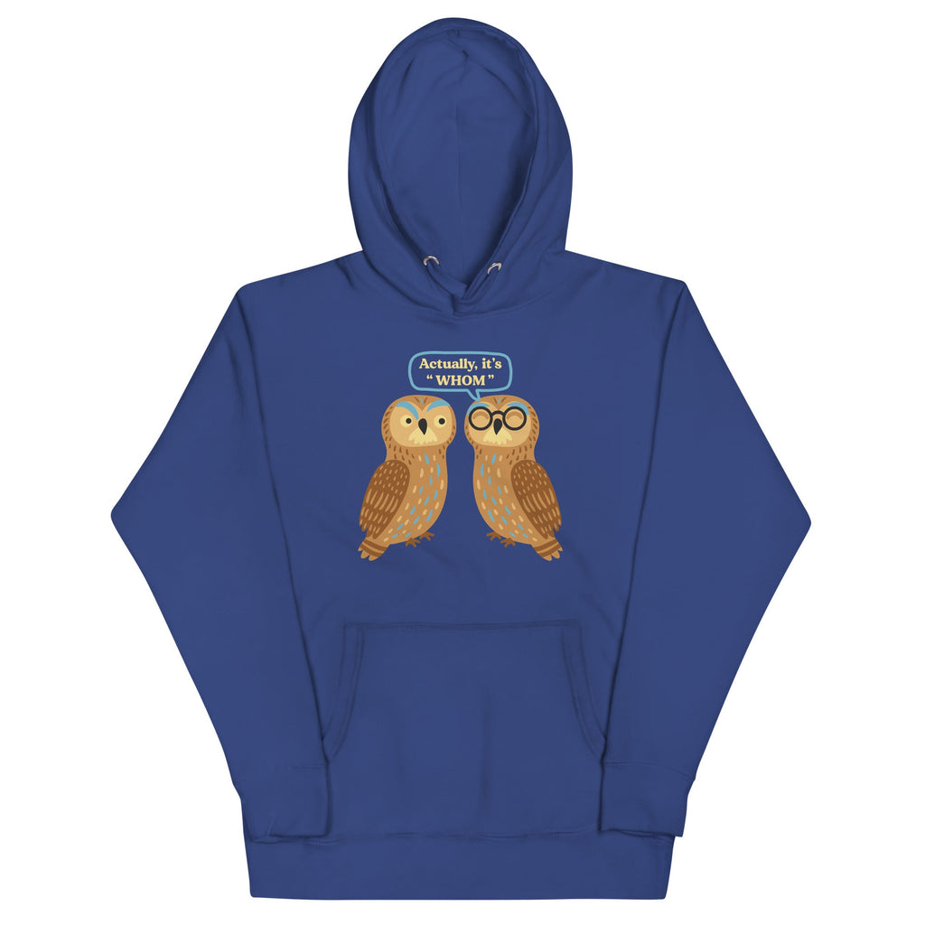 Actually, It's Whom Unisex Hoodie product image 3