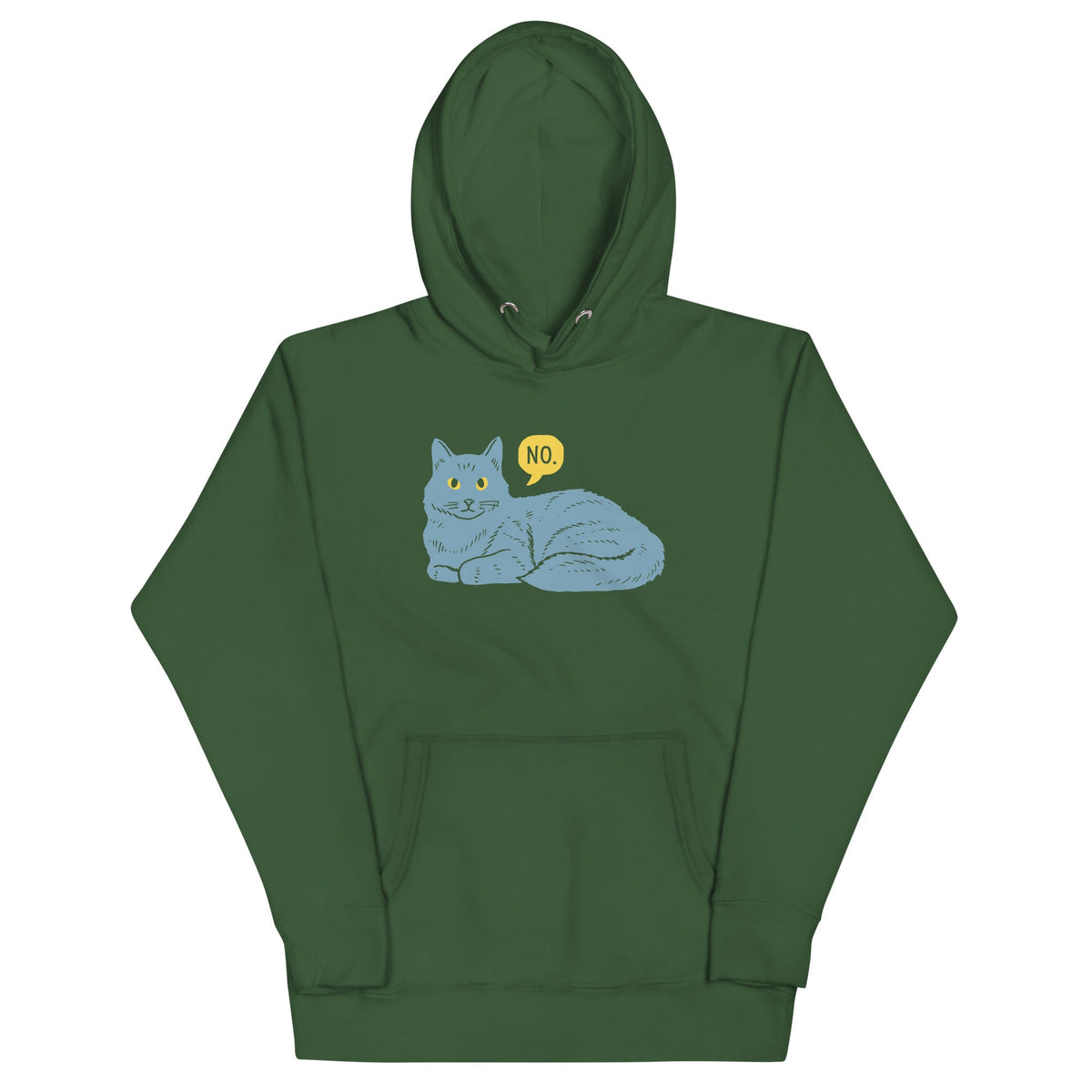No Cat Unisex Hoodie product image 5
