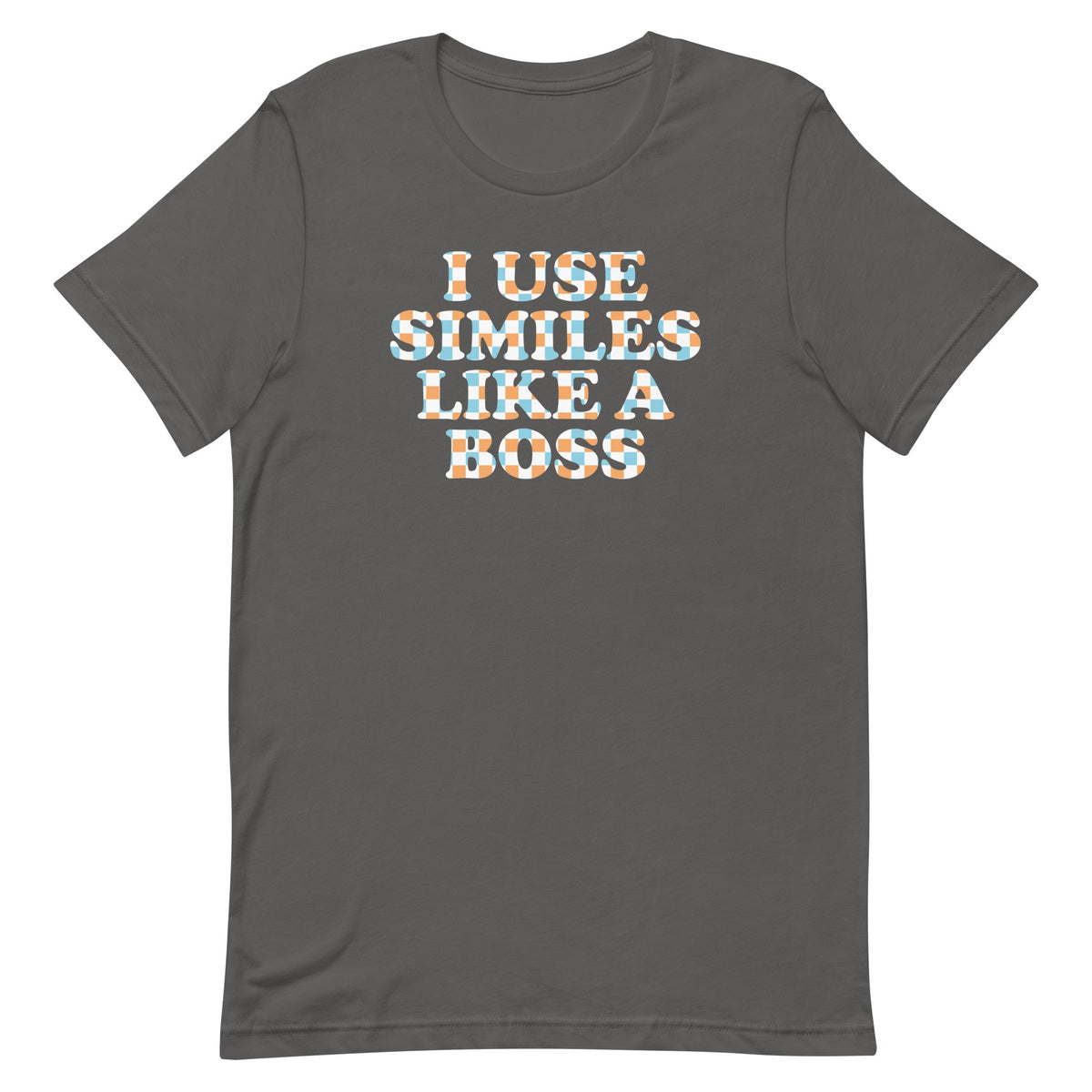 I Use Similes Like A Boss Men's Signature Tee product image 6