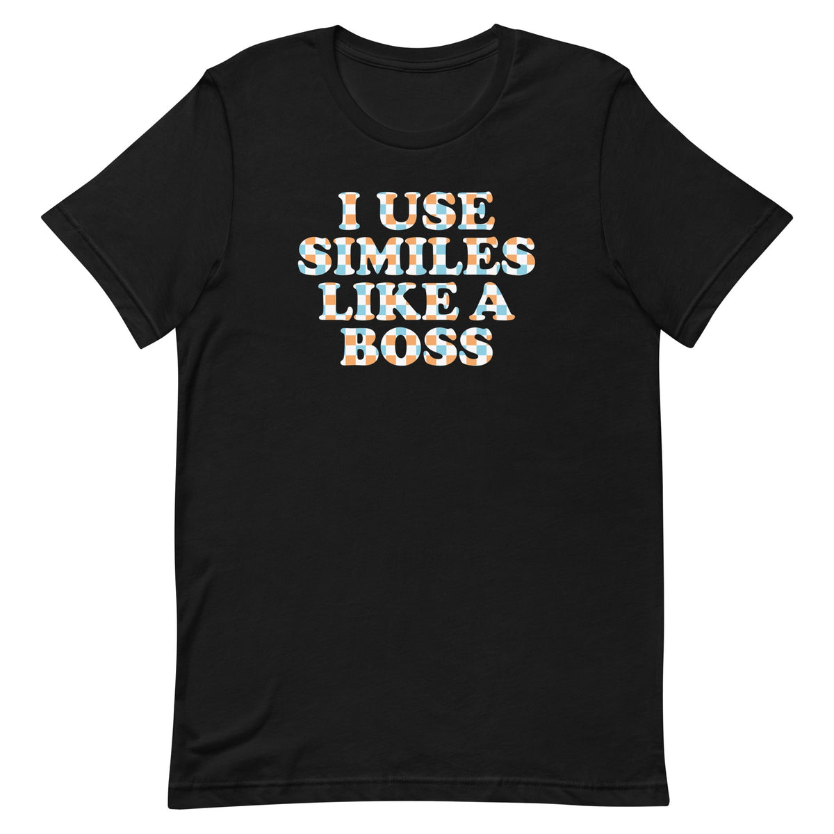 I Use Similes Like A Boss Men's Signature Tee product image 1