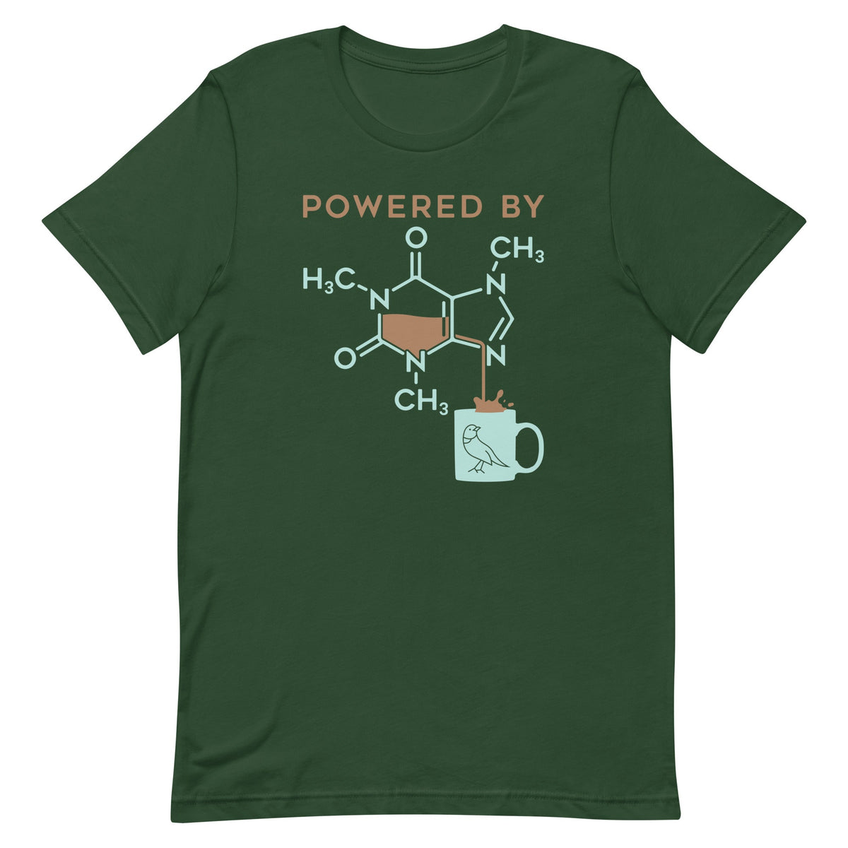 Powered By Caffeine Men's Signature Tee product image 3