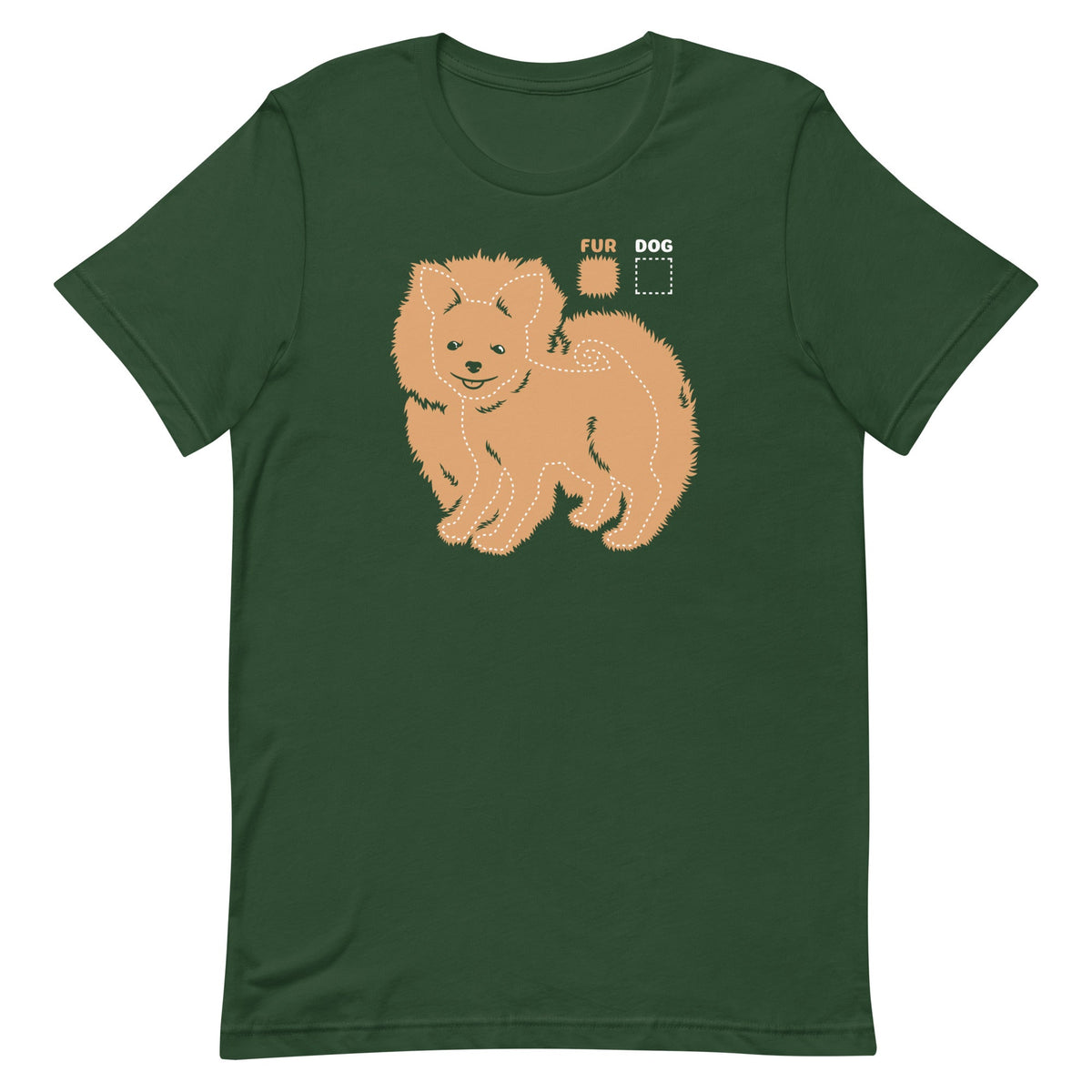 Dog vs Fur Pomeranian Men's Signature Tee product image 4