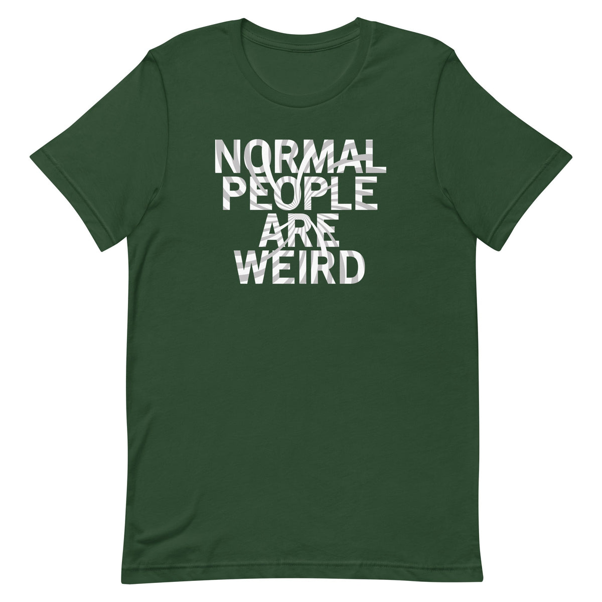 Normal People Are Weird Men's Signature Tee product image 4