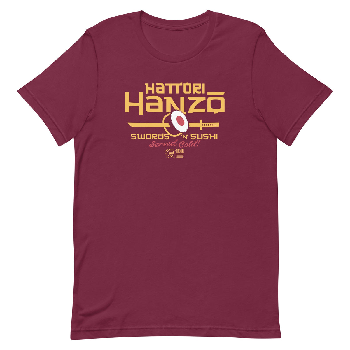 Hattori Hanzo Swords 'n' Sushi Men's Signature Tee product image 3