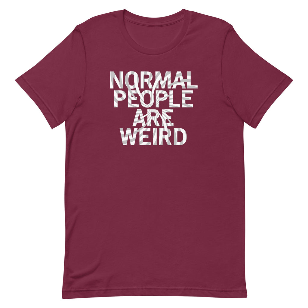Normal People Are Weird Men's Signature Tee product image 3