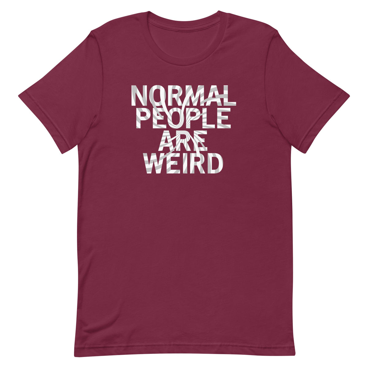 Normal People Are Weird Men's Signature Tee product image 3