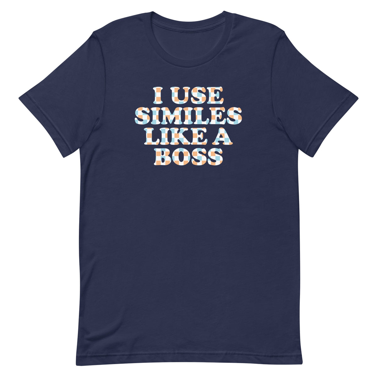 I Use Similes Like A Boss Men's Signature Tee product image 2