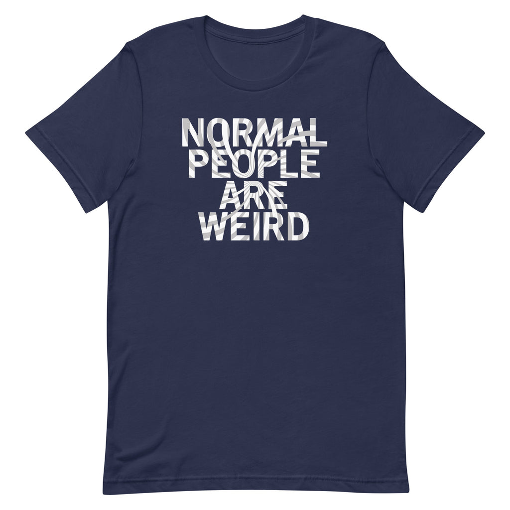 Normal People Are Weird Men's Signature Tee product image 2