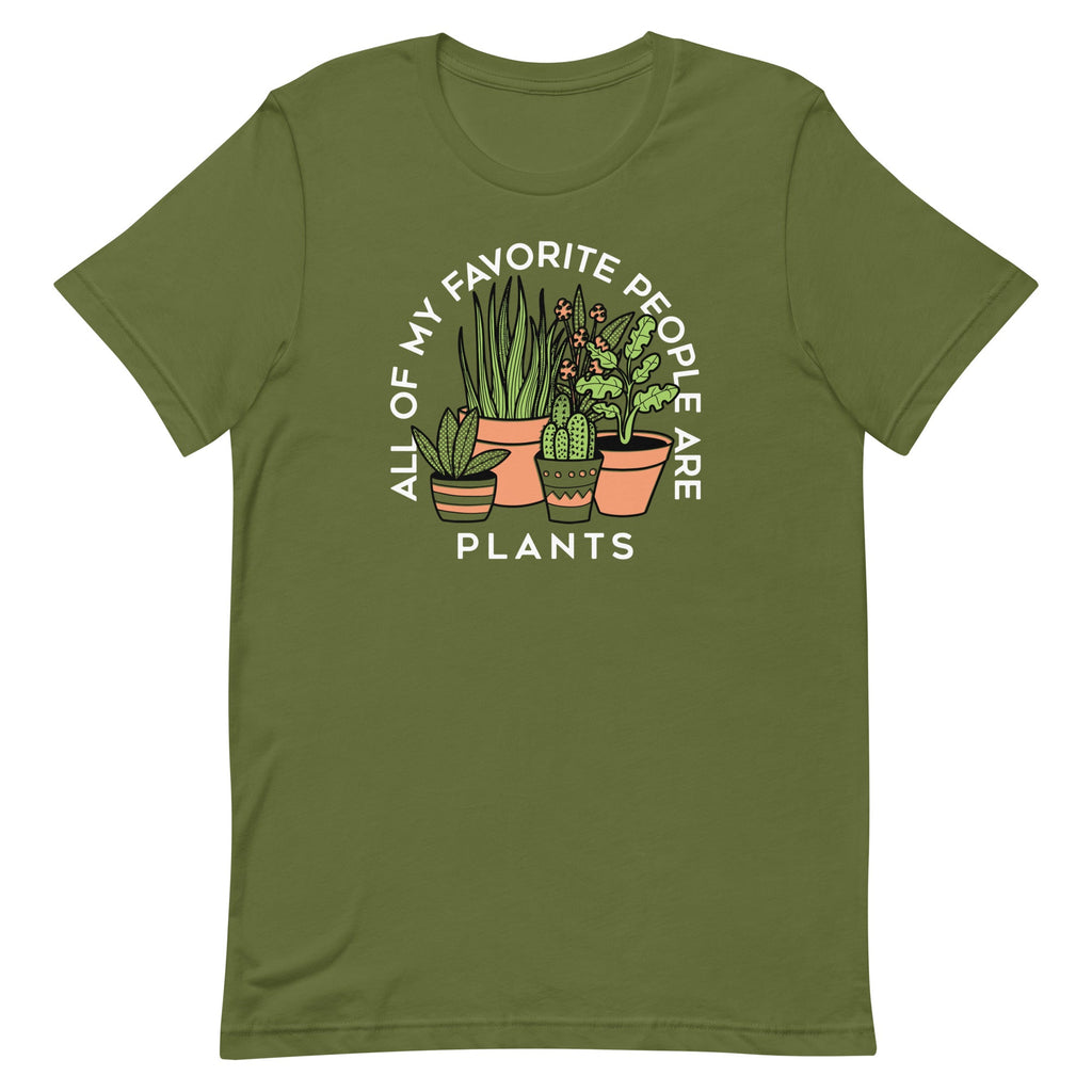 All Of My Favorite People Are Plants Men's Signature Tee product image 2