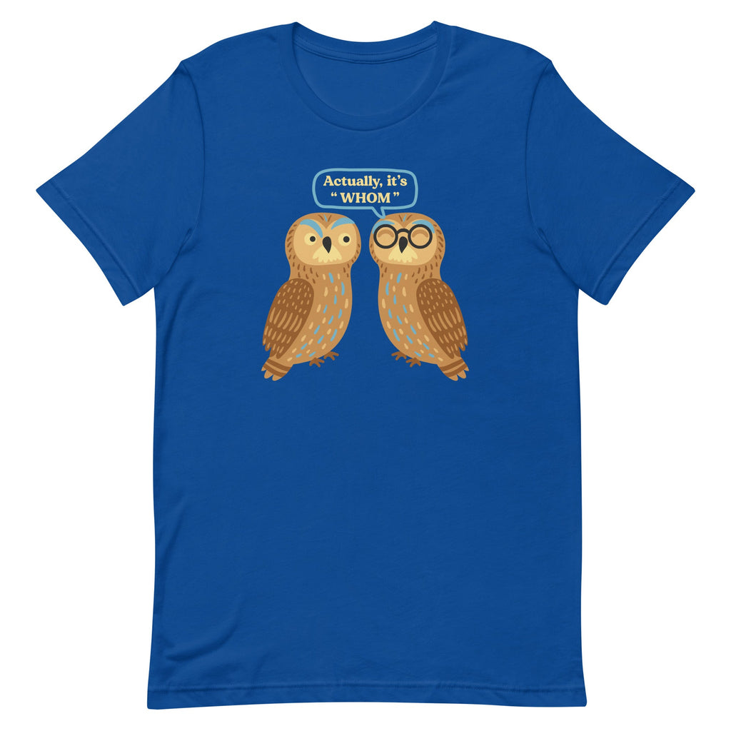 Actually, It's Whom Men's Signature Tee product image 3