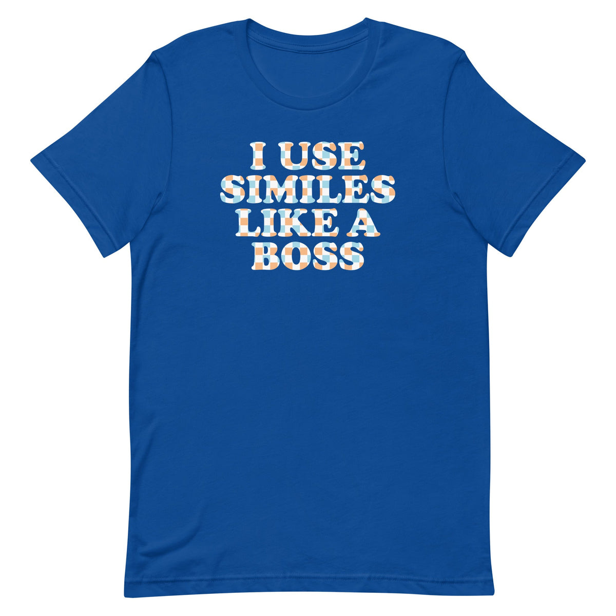 I Use Similes Like A Boss Men's Signature Tee product image 5