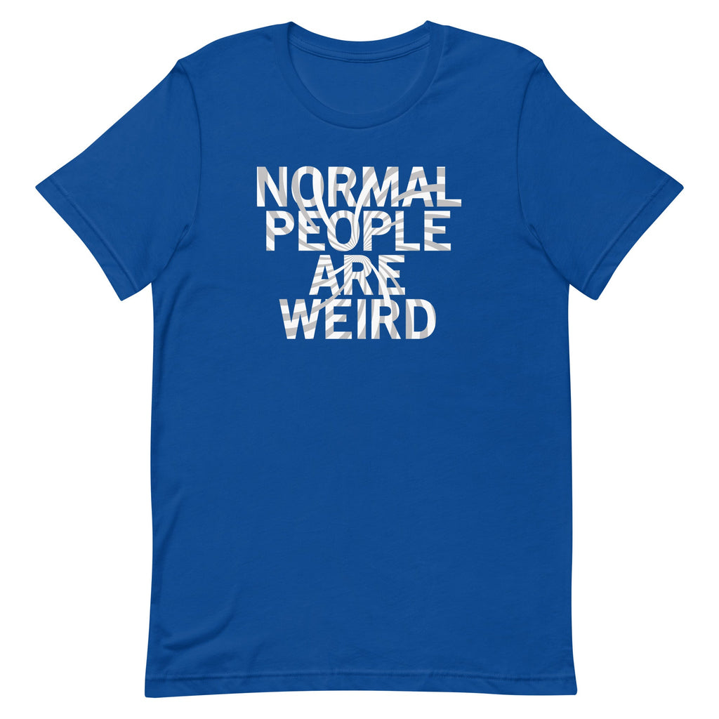 Normal People Are Weird Men's Signature Tee product image 5