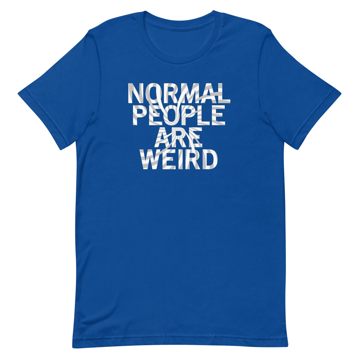 Normal People Are Weird Men's Signature Tee product image 5