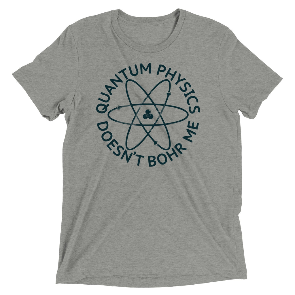 Quantum Physics Doesn't Bohr Me Men's Tri-Blend Tee product image 1