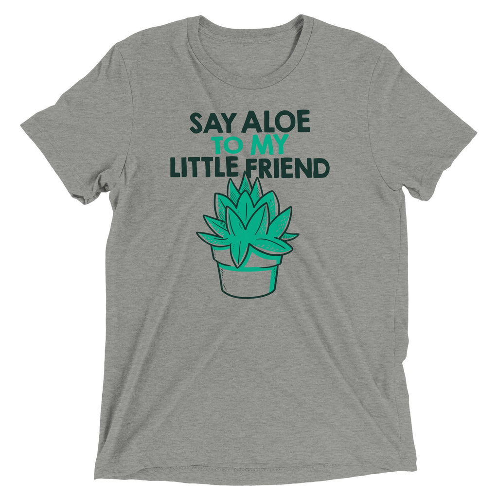 Say Aloe To My Little Friend Men's Tri-Blend Tee product image 1