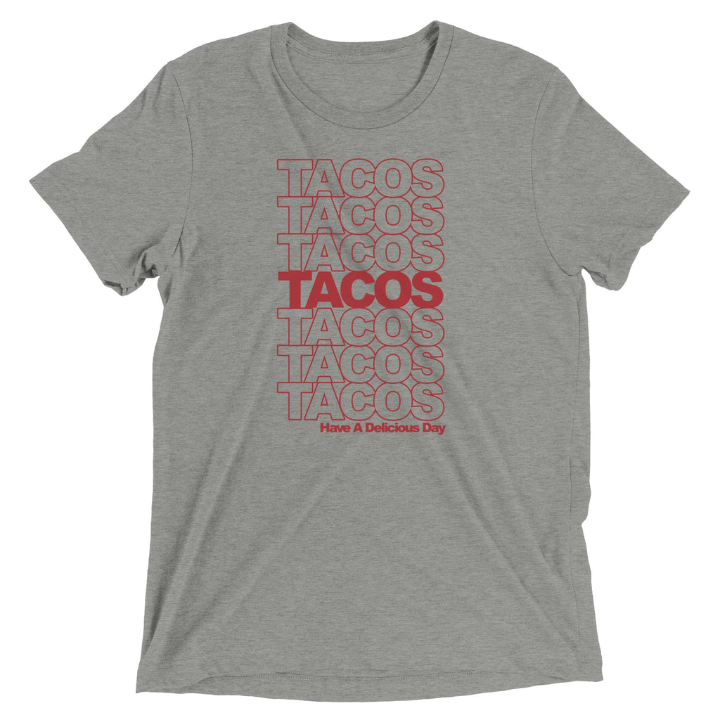 Tacos Men's Tri-Blend Tee product image 1